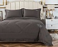 Комплект постельного белья семейный Sofi de Marko Нельсон №2 коричневый