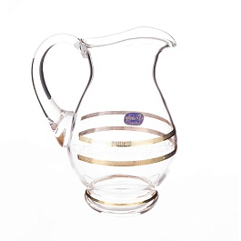 Графин Crystalex Bohemia Золотой лист 500 мл