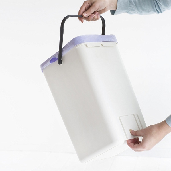Встраиваемое мусорное ведро 12 л Brabantia Sort & Go Белый