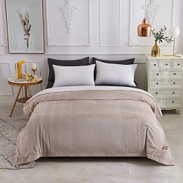 Плед 220 х 240 см Sofi de Marko Флоренс кофейный