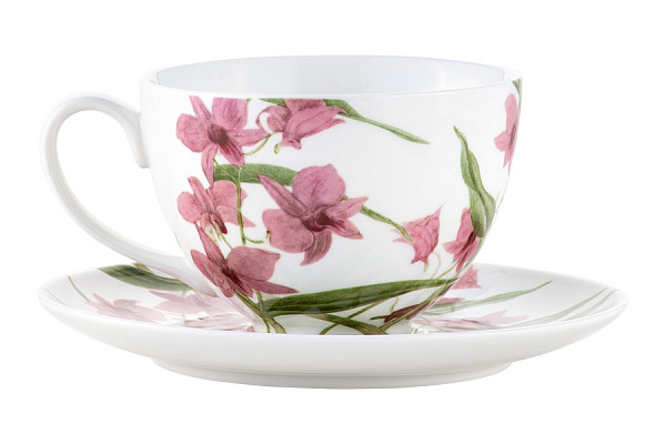 Пара чайная 0,24 л Maxwell & Williams Орхидея розовая