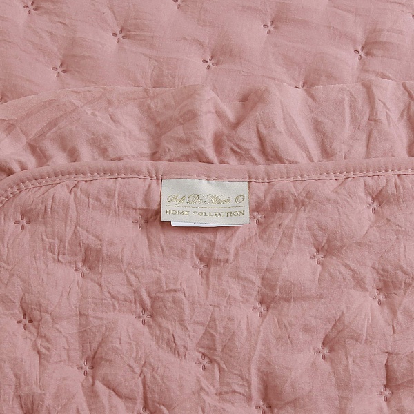 Комплект из покрывала и двух наволочек 230 х 250 см Sofi de Marko Фрау пудровый 