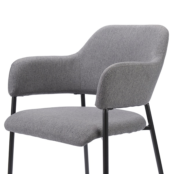 Стул Bergenson Bjorn Wendy рогожка тёмно-серый