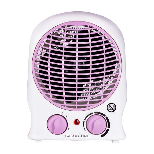 Тепловентилятор 2000 Вт Galaxy Line розовый