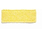 Насадка для швабры плоская Cisne жёлтый-белый