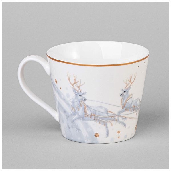 Пара чайная 300 мл Lefard Снежная королева белая