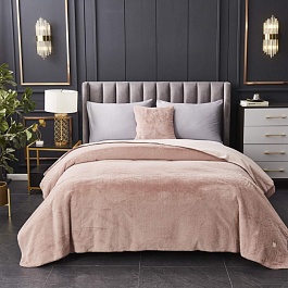 Плед 160 х 220 см Sofi de Marko Антуан пудра