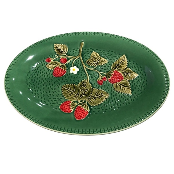 Блюдо Repast земляника овальное 35,4х24,3х3,2 см