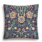 Подушка 45 х 45 см Le Gobelin Моррис Ловцы клубники синяя