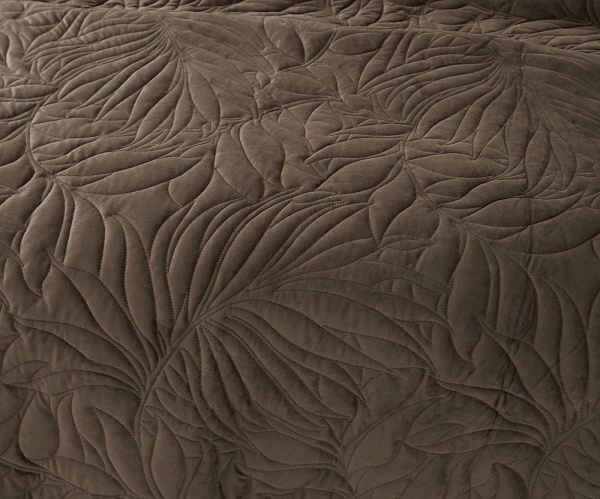 Комплект покрывало и наволочки 240 х 260 см Sofi de Marko Глория кофейный