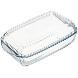 Форма д/выпечки прямоугольная с крышкой 2,75 л+1,37 л 339х190х70 мм BORCAM