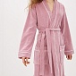 Халат велюровый Sofi de Marko Венера L пудра