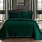 Комплект покрывало и наволочка 160 х 220 см Sofi de Marko Лоретта малахит