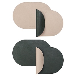 Набор салфеток сервировочных  Pool, 30х45 см, зеленый бежевый