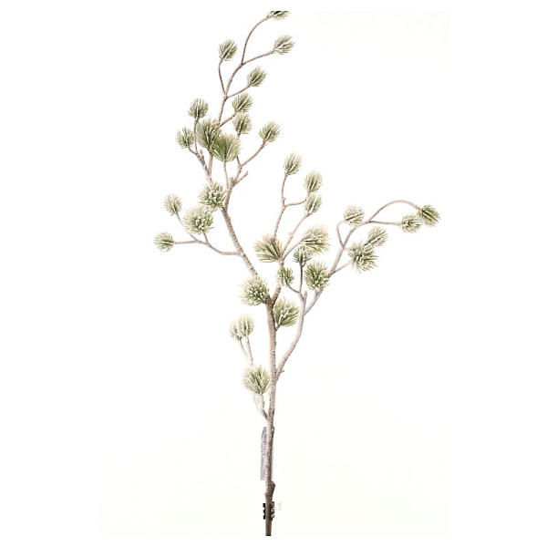 Ветка cосновая заснеженная 105 см DecoLand