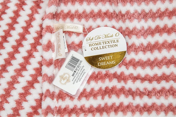 Покрывало 220 х 240 см Sofi de Marko Гринда пудра