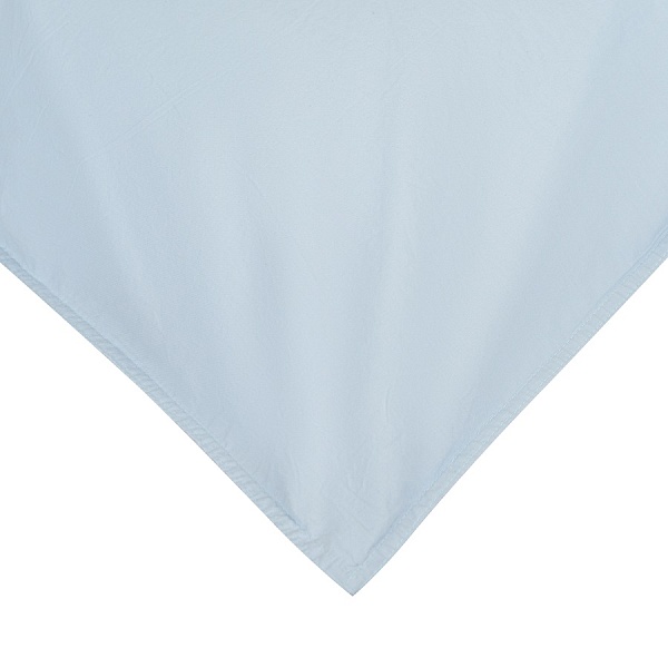 Набор наволочек из органического стираного хлопка 70 x 70 см Tkano Essential 2 шт голубой