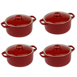 Набор мини кастрюль (4шт.)