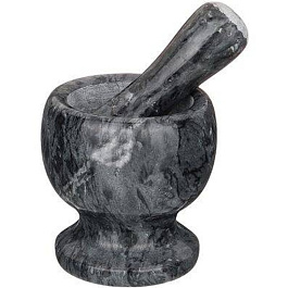 Ступка с пестиком Black Marble 12х10 см 