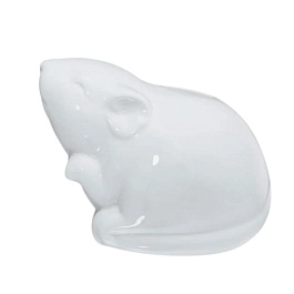 Копилка керамическая y Ceramic Story в форме мышки «Белая»