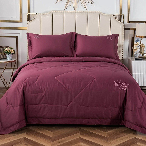 Комплект постельного белья полутораспальный Sofi de Marko Нельсон №10 красный