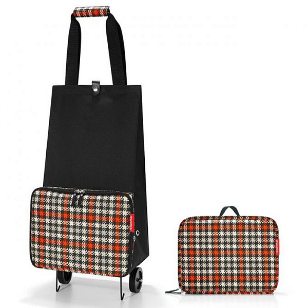 Сумка на колёсиках Reisenthel Foldabletrolley glencheck red