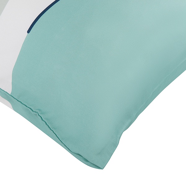 Набор из двух наволочек 70 x 70 см Tkano Freak fruit из сатина с авторским принтом мятный