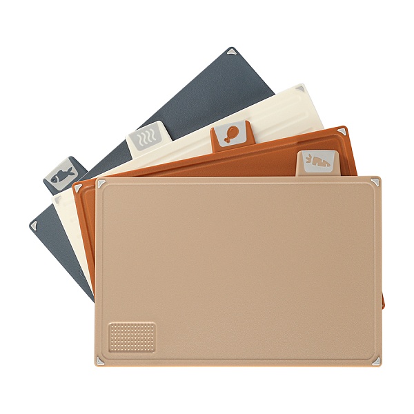 Набор разделочных досок с держателем Smart Solutions Cut&Store