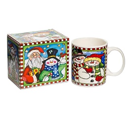 Кружка 350 мл ПОЗДРАВЛЯЮ в асс