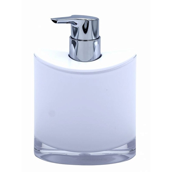 Дозатор для жидкого мыла белый Ridder Gaudy 