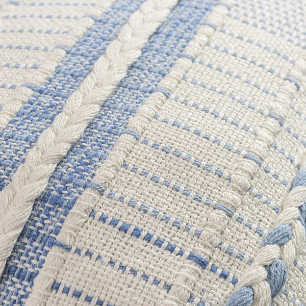 Подушка декоративная с вышивкой и кисточками из коллекции ethnic , 35х60 см