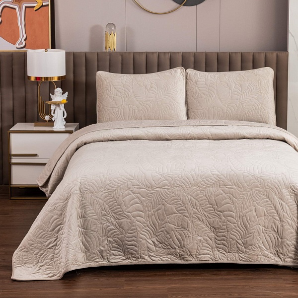 Мелисса (светло беж) Покрывало 240х260