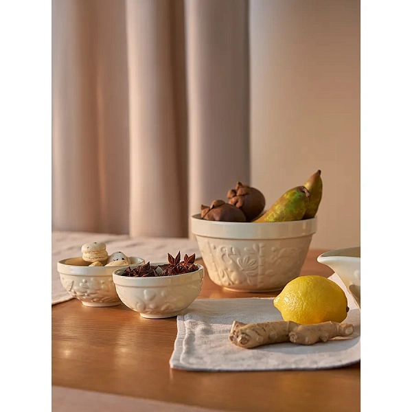 Чаша 850мл Birds of Paradise кремовая