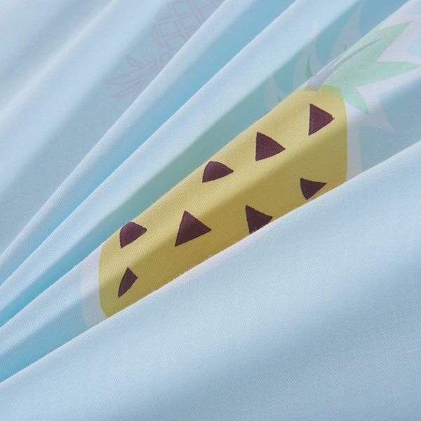 Комплект постельного белья детский Sofi de Marko Ананасик голубой