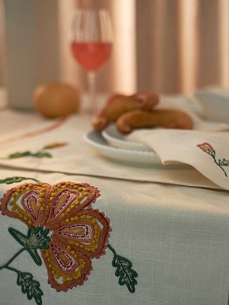 Дорожка 45 х 150 см Tkano Spring flower Ethnic