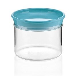 Банка для продуктов Guzzini Forme Casa 500 мл синяя