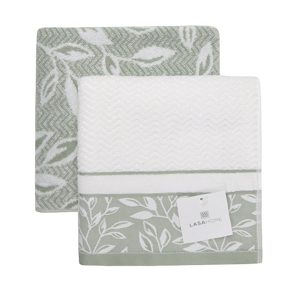 Полотенце 33 х 50 см Lasa Home Spring зелёный