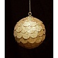 Шар новогодний декоративный EnjoyMe Paper Ball золотой