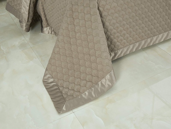 Комплект покрывало и наволочки 160 х 220 см Sofi de Marko Роксалана кофе