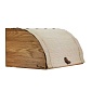Хлебница с парусиновой крышкой Woodinhome BB003ON