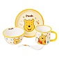Набор посуды Винни Пух, бежевый/желтый