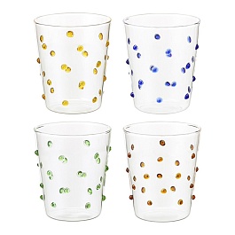 Набор стаканов 4шт 425мл Pom-pon