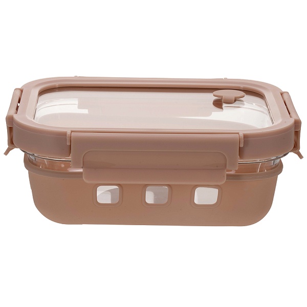 Контейнер для продуктов в чехле 1,05 л Smart Solutions бежевый