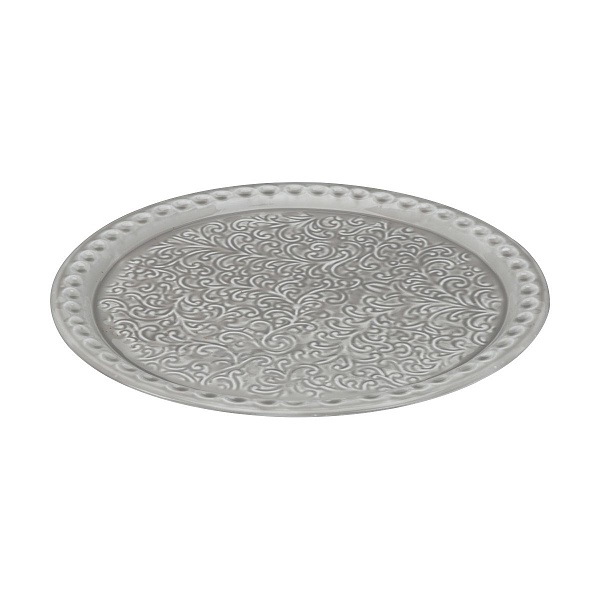 Тарелка 42см GREY