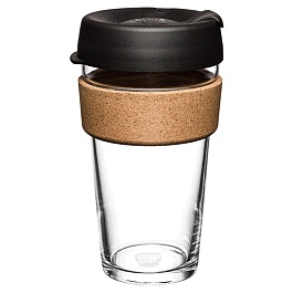 Кружка 454 мл KeepCup Brew Cork чёрный