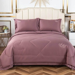 Комплект постельного белья семейный Sofi de Marko Нельсон №14 розовый
