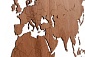 Карта-пазл Wall Decoration exclusive 130х78 см африканское сапеле