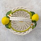 Фруктовница-корзина круглая 21 см Orgia Лимоны