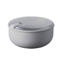 Контейнер круглый 750 мл Omada Pull Box серый 