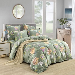 Комплект постельного белья полутораспальный Sofi de Marko Клотильда сатин